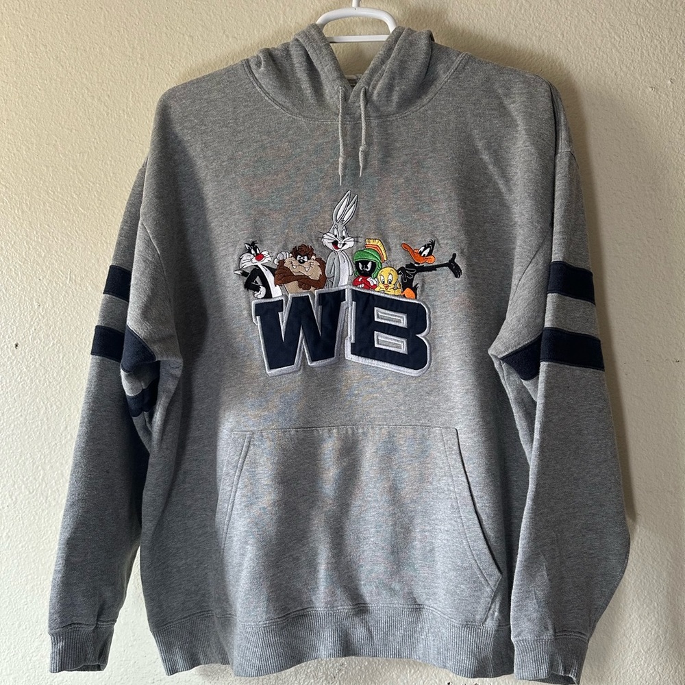 Warner Bros studio XL embroidery hoodie